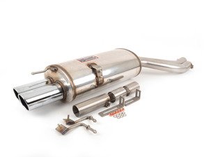 ES#3024754 - 787406 - Supersprint Performance Muffler (2x80mm) - Performance muffler with round 2x80mm tips - Supersprint - BMW