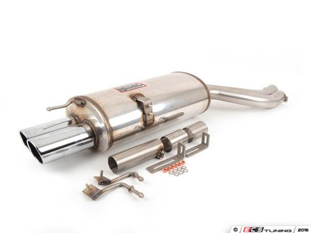 ES#3024754 - 787406 - Supersprint Performance Muffler (2x80mm) - Performance muffler with round 2x80mm tips - Supersprint - BMW