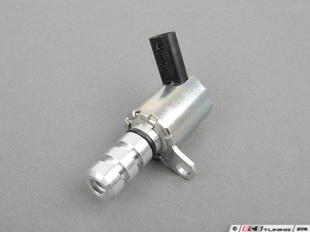 ES#2913102 - 06H115243L - Oil Pressure Control Valve  - 'N428' Oil Pressure Regulation Valve - Solenoid valve bolted to front edge of cylinder block - Switches between low and high oil pressure stages - Genuine Volkswagen Audi - Audi