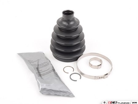 ES#51513 - 31607560384 - Exterior CV Boot Repair Kit - (NO LONGER AVAILABLE) - Includes boot, grease, and clamps needed for installation - Genuine MINI - 