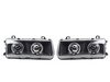ES#3024863 - 1AL008875-851 - Hella Euro Angel Eye Headlight Kit With Black Housings - (NO LONGER AVAILABLE) - The ideal European lighting experience for your E36! - Hella - 