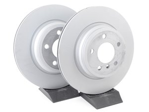 ES#2696081 - 34216864899KT - Rear Brake Rotors - Pair (330x20) - Replace your worn rear rotors today - Genuine BMW - BMW