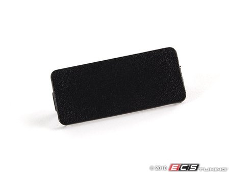 ES#182955 - 65751383950 - Switch Plug - Black plastic plug to cover openings in the center console - Genuine BMW - BMW