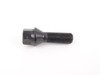 ES#2702397 - C17D35-ZNNITT - Conical Seat Wheel Bolt - 14x1.5x35mm - Priced Each - Black zinc coated wheel bolts made with aftermarket wheels in mind - ECS - Audi BMW Volkswagen Mercedes Benz