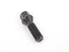 ES#2702397 - C17D35-ZNNITT - Conical Seat Wheel Bolt - 14x1.5x35mm - Priced Each - Black zinc coated wheel bolts made with aftermarket wheels in mind - ECS - Audi BMW Volkswagen Mercedes Benz