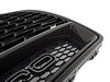 ES#2696375 - 4G8853651FT94 - RS7 Quattro Grille Assembly - Glossy Black / Carbon Fiber - Features the 'Quattro' nameplate across the bottom - Genuine Volkswagen Audi - Audi