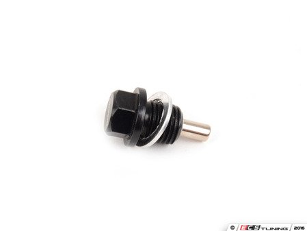 ES#3006076 - AR0190BK - Magnetic Oil Drain Plug (M14x1.5) - Black - (NO LONGER AVAILABLE) - Includes Billet Anodized Magnetic drain plug and seal washer - Arospeed - 