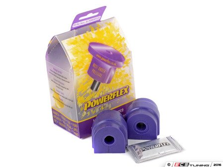 ES#2651655 - PFR5-4609-14x2 - Performance Polyurethane Rear Sway Bar Bushing Set - Stiffer bushings allow sway bars to work at their fullest potential - For 14mm rear sway bar - Powerflex - BMW