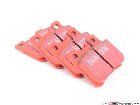 ES#520614 - DP3846C - Rear Redstuff Ceramic Performance Brake Pad Set - High performance street pad featuring Kevlar technology - EBC - Mercedes Benz