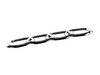 ES#383864 - 4E08537422ZZ - Audi Trunk Emblem - (NO LONGER AVAILABLE) - Trunk mounted Audi rings, featuring self adhesive backing - Genuine Volkswagen Audi - 