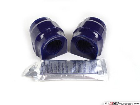 ES#3044324 - SPF227622.5K - Polyurethane Front Sway Bar Bushing Set - Stiffer bushings allow sway bars to work at their fullest potential. For 22.5mm front sway bar. - SuperPro - MINI