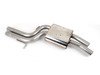ES#2827388 - SSXAU262 - Cat-Back Exhaust System - Resonated - 2.37" stainless steel with dual oval black Cerakote tips - Milltek Sport - Audi
