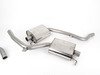 ES#2827388 - SSXAU262 - Cat-Back Exhaust System - Resonated - 2.37" stainless steel with dual oval black Cerakote tips - Milltek Sport - Audi
