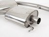 ES#2827388 - SSXAU262 - Cat-Back Exhaust System - Resonated - 2.37" stainless steel with dual oval black Cerakote tips - Milltek Sport - Audi