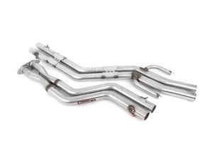ES#3033414 - 043312 - Supersprint Stainless Center Straight Pipes - Increased performance, flow, and sound - Supersprint - BMW