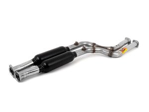 ES#3024742 - 786042 - Supersprint Center Section with resonator - 100% handcrafted in Italy. Stainless steel construction. Legendary sound - Supersprint - BMW