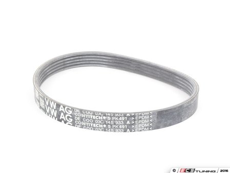 ES#275495 - 03C145933A - Accessory belt - Smaller drive belt - Genuine Volkswagen Audi - Volkswagen