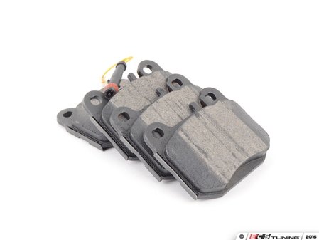 ES#2765619 - 1634201120 - Rear Brake Pad Set  - Does not include brake pad wear sensors - Bosch - Mercedes Benz