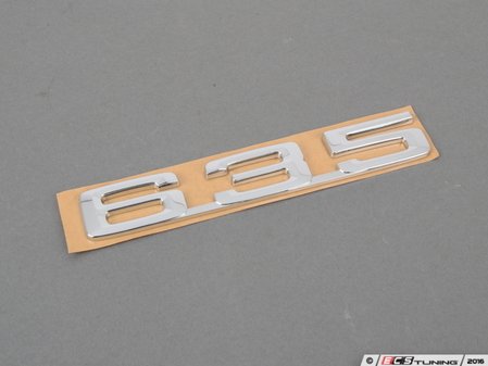 ES#79009 - 51141920779 - 635 EMBLEM - Genuine BMW - BMW