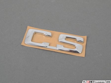 ES#79006 - 51141920776 - CS EMBLEM - (NO LONGER AVAILABLE) - Genuine BMW - 