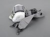 ES#256265 - 72119160103 - Left Front Upper Belt With Force Limiter - Grey - Genuine BMW - BMW