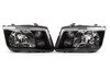 ES#3021439 - LHJET99JMRS - OE Style Headlight Set - Black - US spec OE style headlights with blacked out housing - Spec-D Tuning - Volkswagen