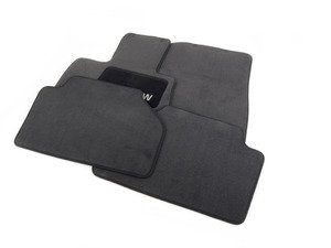 ES#2144948 - 51472164765 - F25 Carpeted floor mat set - (NO LONGER AVAILABLE) - Black, set of 4 floor mats - Genuine BMW - 