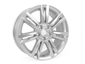 ES#2741422 - 5G0601025BS88Z - 17" Geneva - Priced Each  - 17"x7" ET49 5x112 - Brilliant Chrome - Genuine Volkswagen Audi - Volkswagen