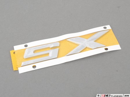 ES#2714254 - 51147294466 - F15 X5 Decklid Emblem - Replacement self-adhesive X5 emblem - Genuine BMW - BMW