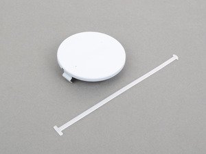 ES#3046095 - 51712234084KT - Side Skirt Jack Point Cover - with strap  - Primed and ready for paint, very common to go missing over time - Genuine BMW - BMW