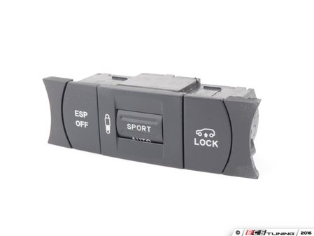 ES#420534 - 7L6927225P3X1 - Traction Control Switch - Replace your faulty or peeling switch - Genuine Volkswagen Audi - Volkswagen