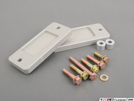 ES#3021922 - EBFI700396061 - BFI Motor Mount Spacers - Gain a bit of oil pan ground clearance with these billet motor mount spacers - Black Forest Industries - Volkswagen