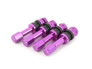 ES#3006054 - WVC001PR - Aluminum Valve Stem Kit - Purple - (NO LONGER AVAILABLE) - Constructed from Billet Aluminum and anodized for long life - VMS Racing - 