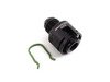 ES#2931595 - 006235ECS02 - VW/Audi TSI PCV Intake Adapter -10AN Male - Each - Easily adapt your custom catch can setup to your inlet pipe's PCV fitting for -10AN female connection - ECS - Audi Volkswagen