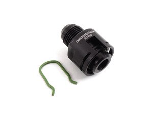 ES#2931595 - 006235ECS02 - VW/Audi TSI PCV Intake Adapter -10AN Male - Each - Easily adapt your custom catch can setup to your inlet pipe's PCV fitting for -10AN female connection - ECS - Audi Volkswagen