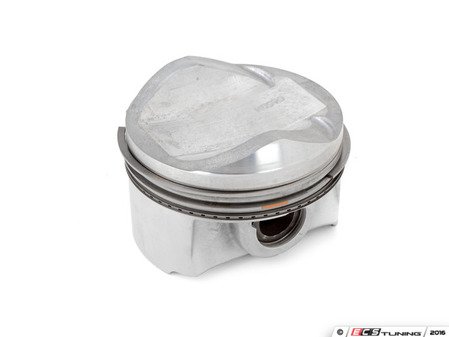 ES#2158315 - 06E107065DM - Piston Assembly - Cylinders 4-6 - Priced Each - Includes piston rings, wrist pin, and circlips - Genuine Volkswagen Audi - Audi