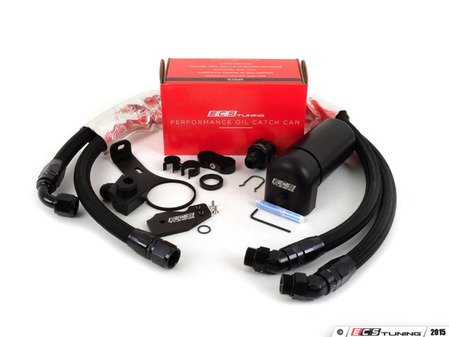 ES#2996743 - 016901ECS01-01KT -  ECS Tuning Baffled Oil Catch Can System - Everything needed to keep your intake tract clean and oil free! - ECS - Volkswagen