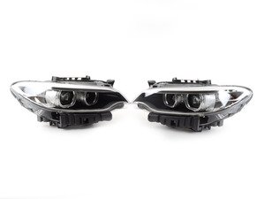 ES#2770986 - 63117388931KT - European Bi-Xenon Headlight Set - Drastically improve lighting performance and your BMW's appearance with this European-spec lighting kit - Genuine European BMW - BMW