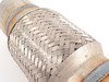 ES#3542 - 8852 - Universal Flex Section (3 X 6) - Priced Each - Stainless steel flex section that measures 3 x 10 - Overall Length - Ansa - Audi Volkswagen