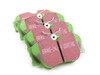ES#520043 - DP2577 - Front GreenStuff Performance Brake Pad Set - Designed as a mildly upgraded pad, great for an afternoon of sporty driving. - EBC - Mercedes Benz