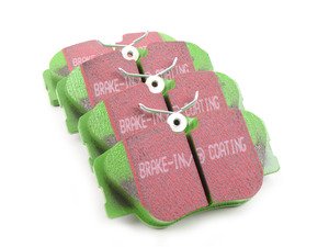 ES#520043 - DP2577 - Front GreenStuff Performance Brake Pad Set - Designed as a mildly upgraded pad, great for an afternoon of sporty driving. - EBC - Mercedes Benz