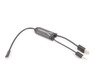 ES#2994839 - 61122408012 - Lightning Cable Adapter - Music & Media - (NO LONGER AVAILABLE) - Converts your inputs to accept the Lightning cable from the iPhone 5, 5c, 6, 6+, 7, 7+, etc - Genuine BMW - 