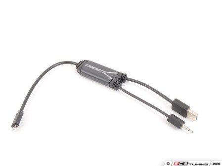ES#2994839 - 61122408012 - Lightning Cable Adapter - Music & Media - (NO LONGER AVAILABLE) - Converts your inputs to accept the Lightning cable from the iPhone 5, 5c, 6, 6+, 7, 7+, etc - Genuine BMW - 
