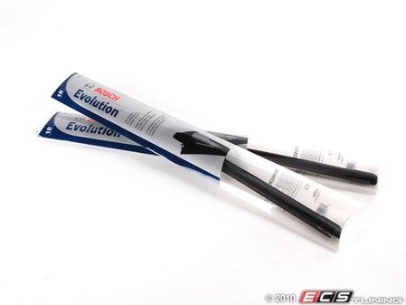 ES#1892345 - 4818 - Wiper Blade Set - Evolution - Patented bracketless technology for exceptional visibility in any weather. 18" - Bosch - Volkswagen
