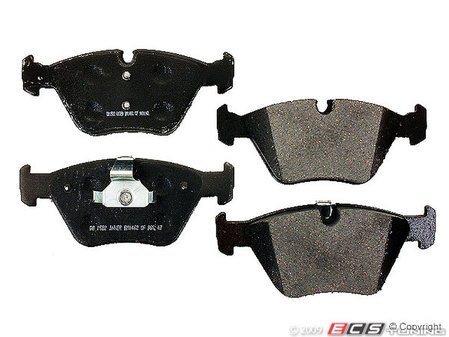 ES#10526 - D946R - Front Deluxe Brake Pad Set (NO LONGER AVAILABLE) - Ceramic compound provides outstanding stopping power with very low fade.  - PBR - 