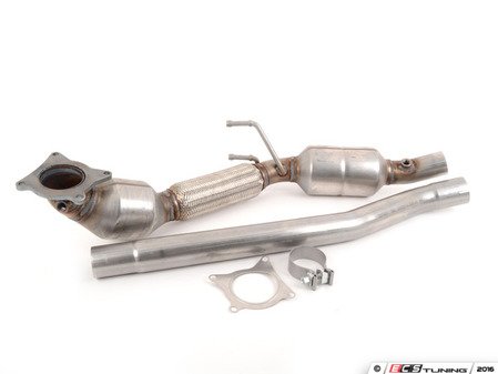 ES#2614929 - 24191 - Downpipe With Catalytic Converter - Direct fit catalytic converter - Magnaflow - Audi Volkswagen