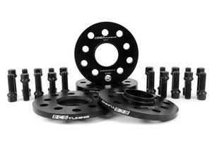 ES#3102837 - 010425ECS01KT3 - Wheel Spacer Flush Fit Kit - Black Bolts - Includes spacers & Black bolts to obtain a flush look on your OE 18" wheels - Assembled By ECS - Audi