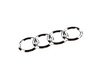 ES#383864 - 4E08537422ZZ - Audi Trunk Emblem - (NO LONGER AVAILABLE) - Trunk mounted Audi rings, featuring self adhesive backing - Genuine Volkswagen Audi - 