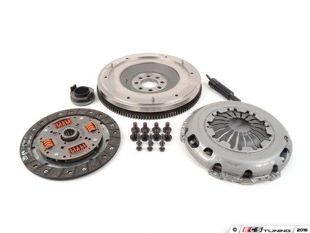 ES#2010305 - 52151203 - Single Mass Flywheel Conversion Kit 52151203 - DMF (OEM MINI Dual Mass Flywheel) to Single Conversion Kit with clutch and pressure plate R53/R52 Supercharged Engines - Valeo - MINI