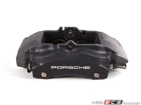 ES#8411 - 98635142103 - Front Brake Caliper - Black - Left side fitment - does not include hardware - Genuine Porsche - Porsche